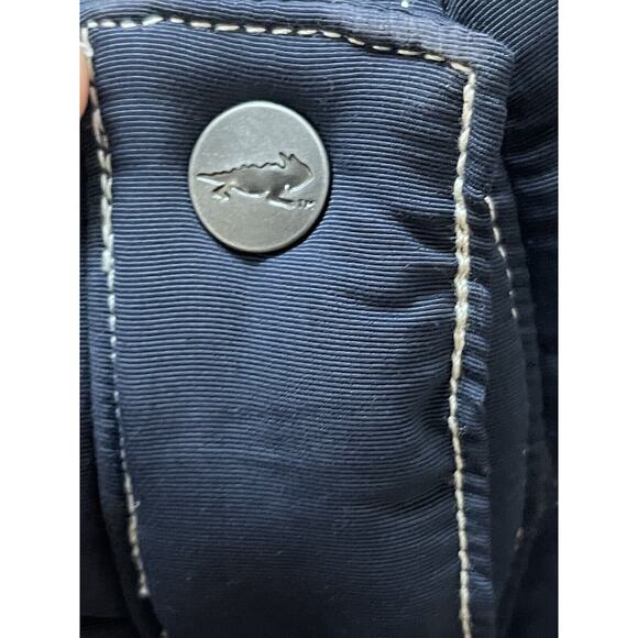 Toad & Co Men’s Forester Pass Vest,‎ Quilted navy Flannel Plaid Medium Small - Picture 8 of 10